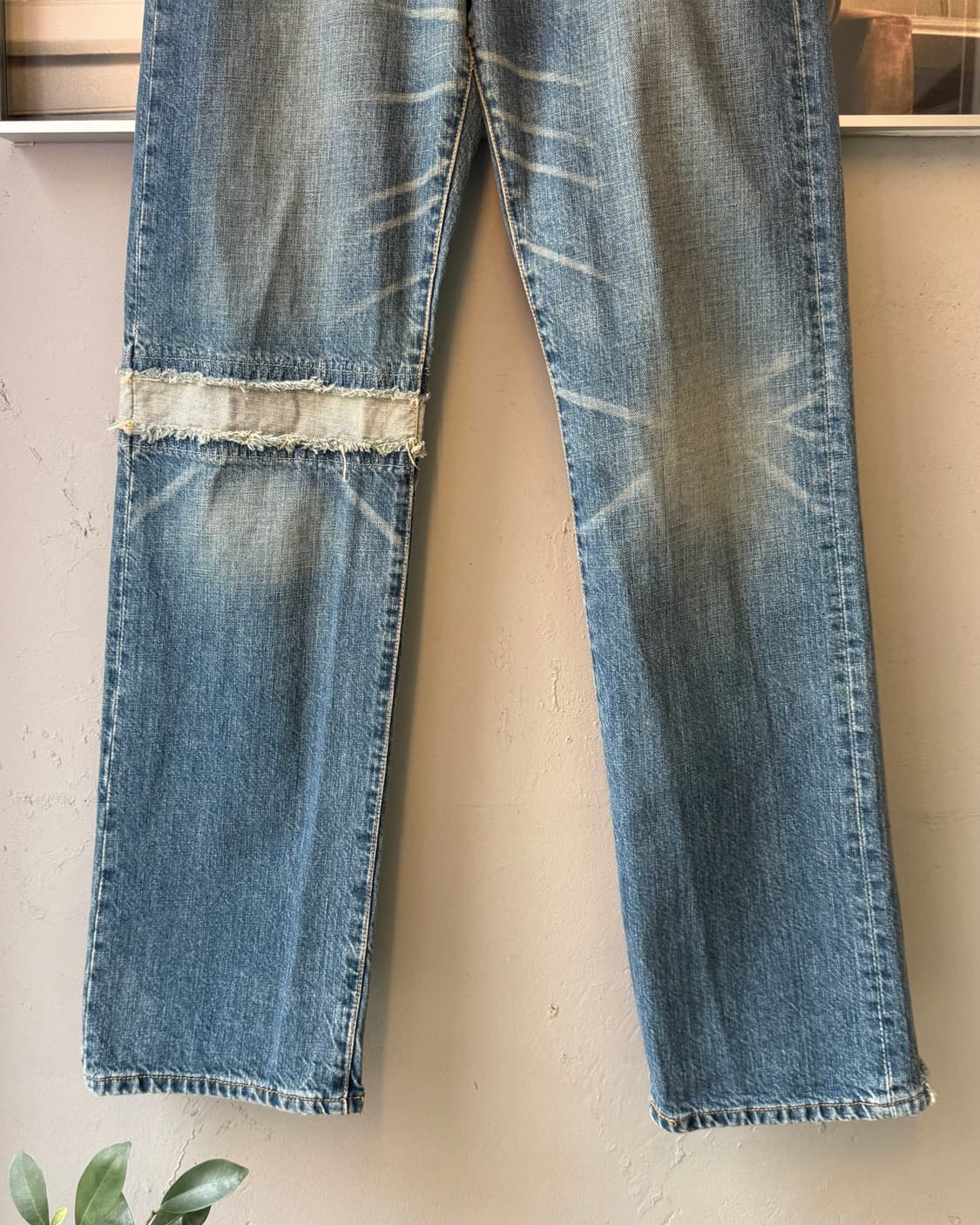 Levi's 501 00s washed denim pants 상품이미지4