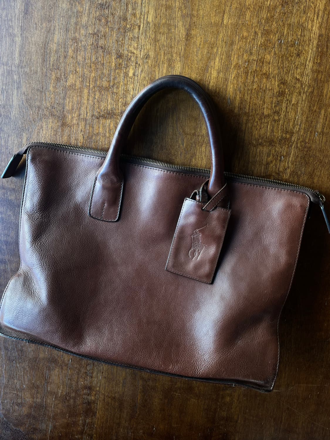 폴로 랄프로렌  레더 브리프케이스 상품이미지1