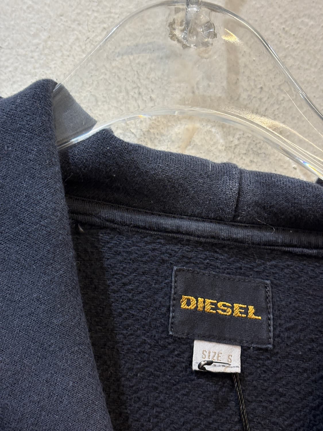 DIESEL Distressed Star & Lace Hoodie  상품이미지8