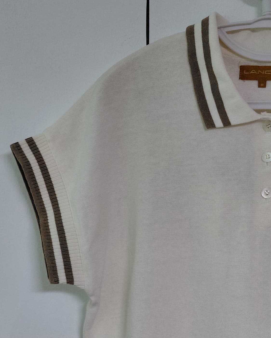 [M] 정품 LANCEL 란셀 올드스쿨 마린 니트 카라 원피스 상품이미지4