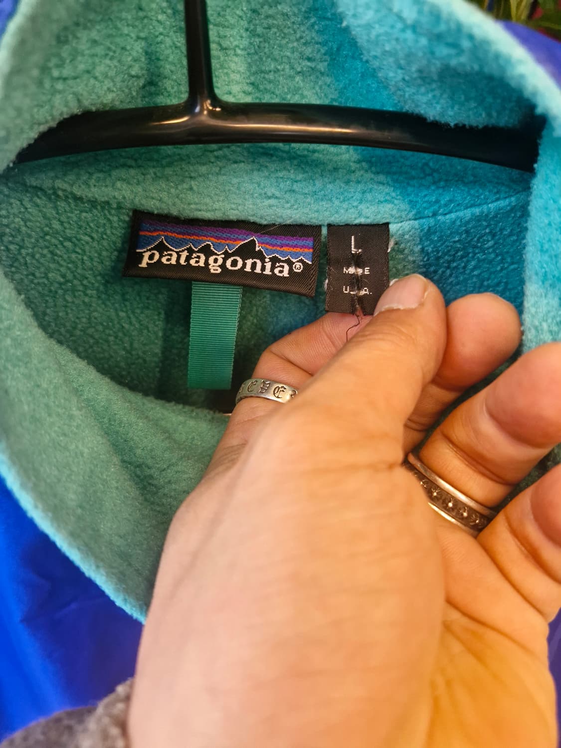 Z-271 파타고니아 쉘드 신칠라 봄버 웜업 자켓  상품이미지7