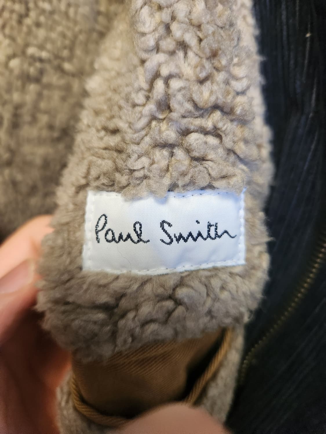 폴스미스 코듀로이 양털 롱코트 M 상품이미지3