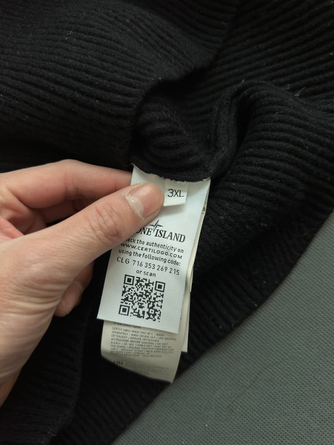 Stone island knit 3Xl(105-110) 상품이미지5