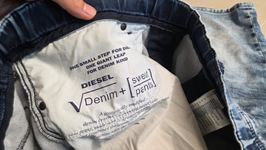 디젤 조그진 웨이키 쇼트 데님 반바지  상품이미지6