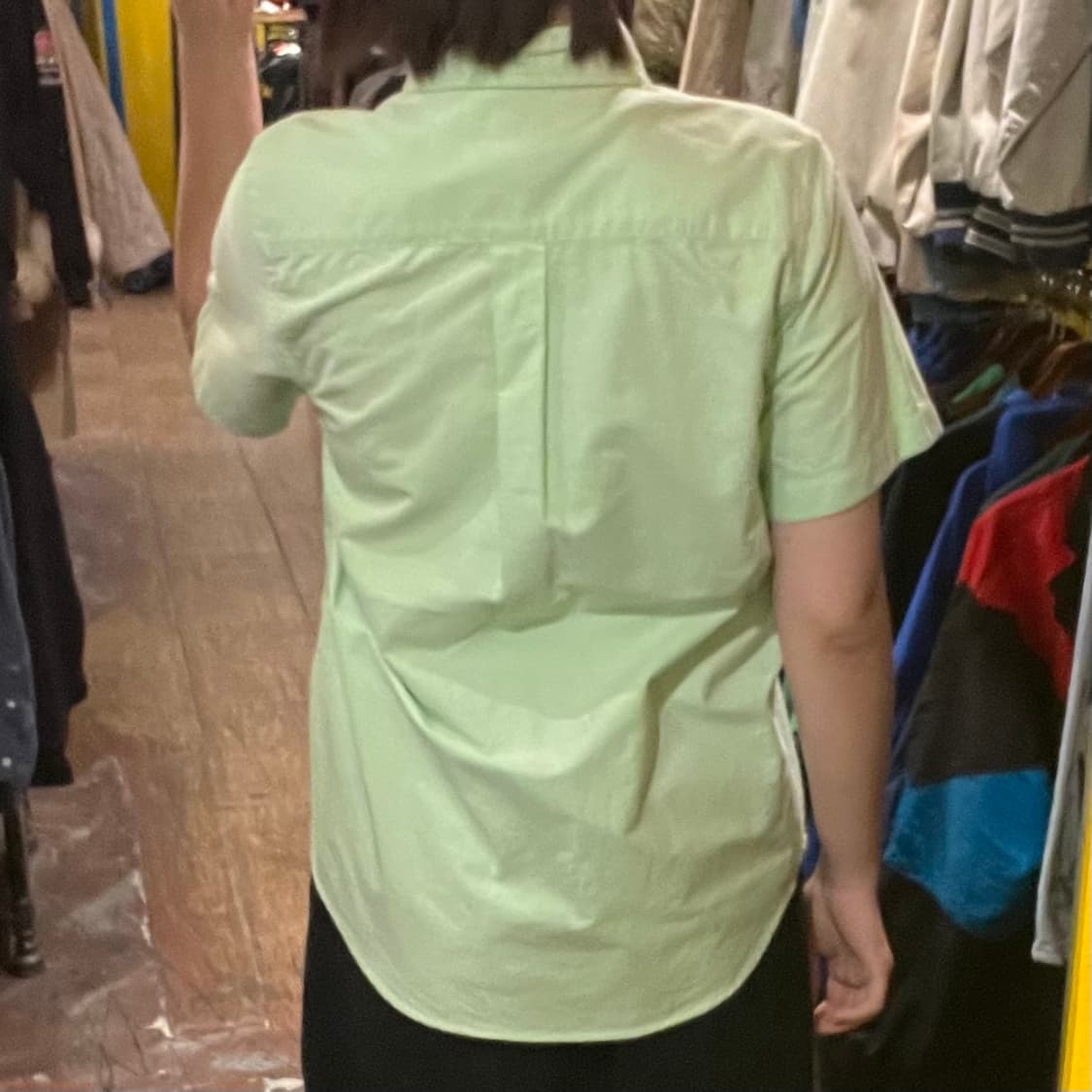 [HI] 폴로 반팔 셔츠 그린 상품이미지5