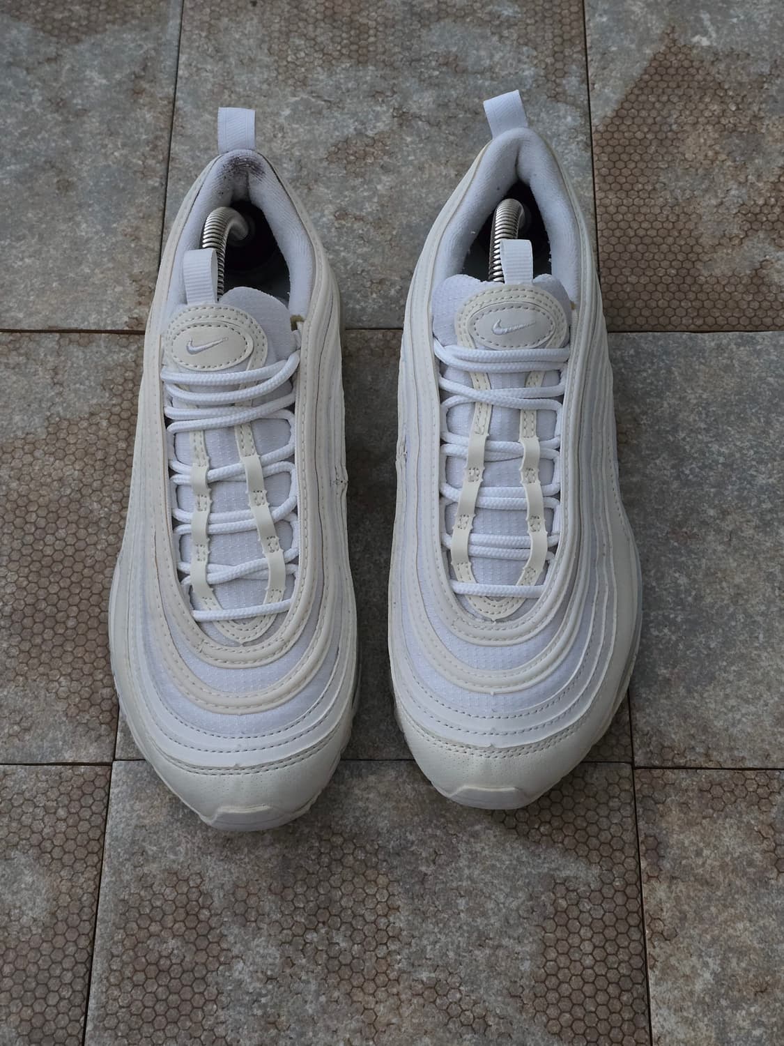 (240)나이키 에어맥스 97 트리플 화이트 상품이미지1