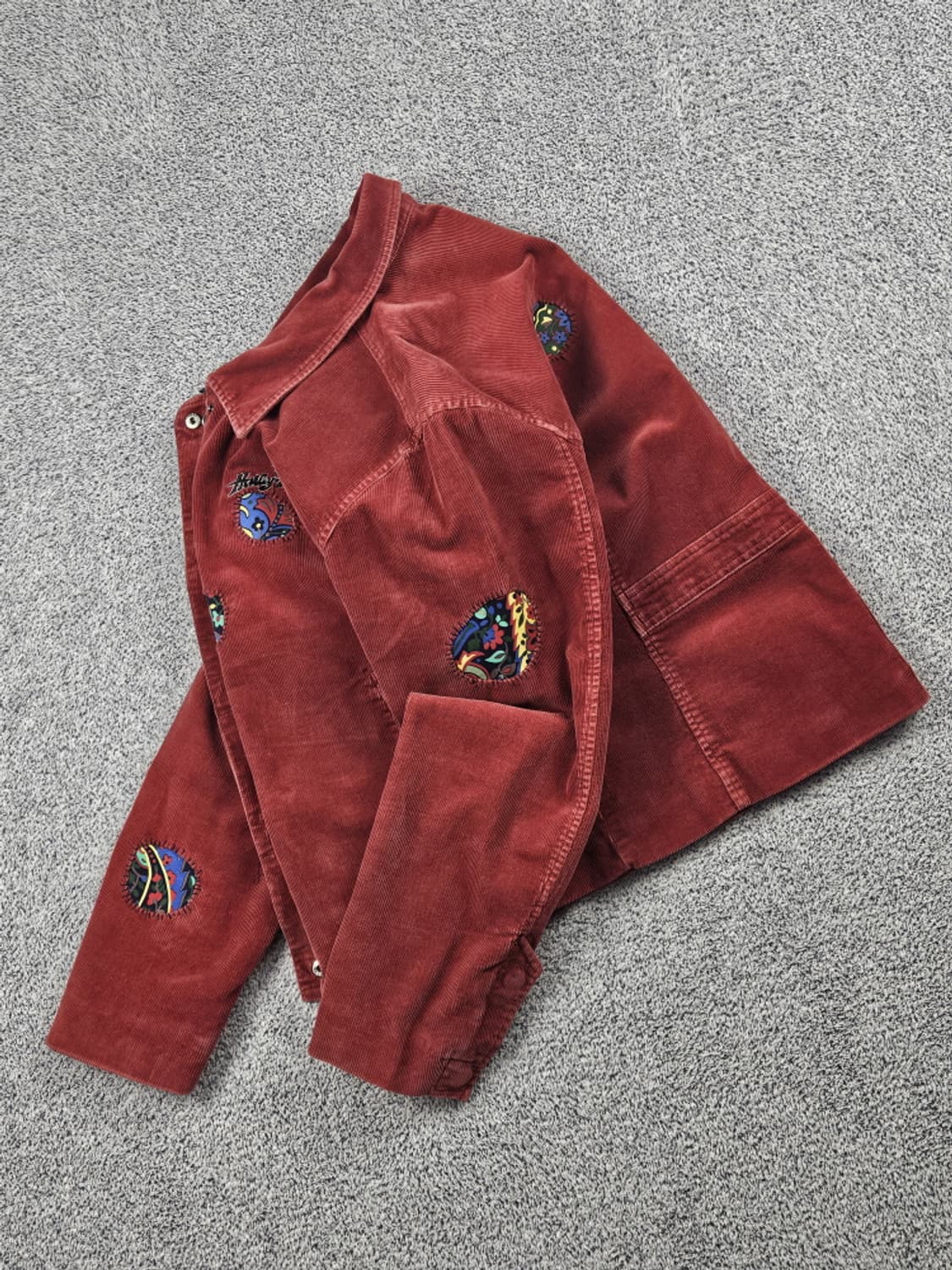 할리데이비슨 코듀로이 아플리케 커스텀 자켓 ( L ) / 10090 상품이미지3