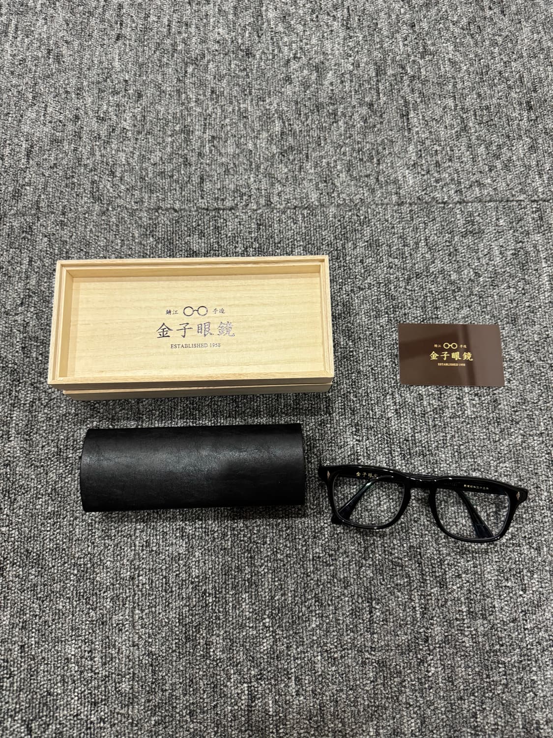 가네코 옵티컬 KC102 BK 하이브릿지 금자안경 상품이미지4