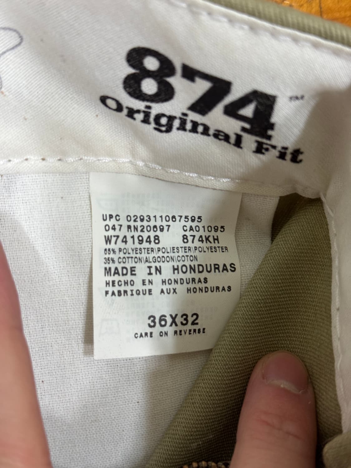 디키즈 875 워크팬츠 36/32 새상품급 상품이미지2