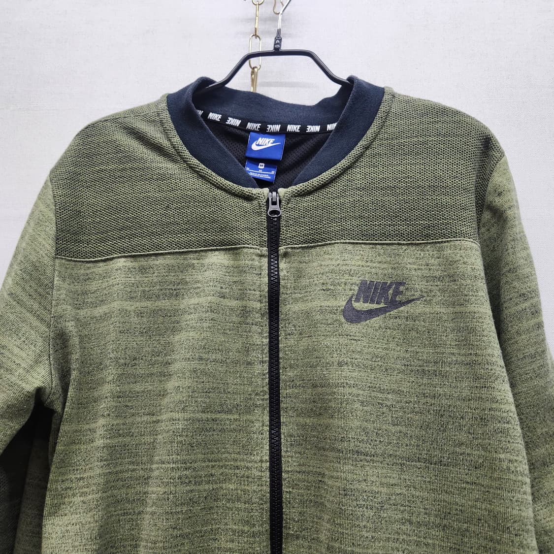 나이키 테크니트 보머 카키색 자켓 M(M) 남여공용 상품이미지2