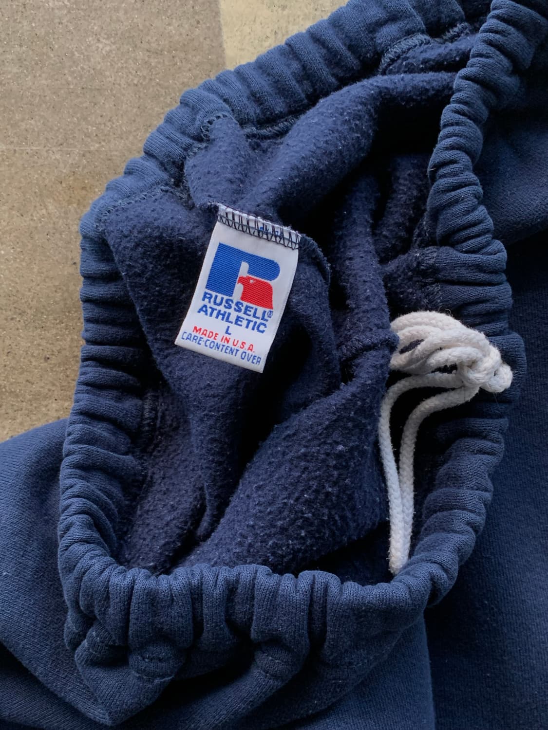 90s 러셀 애슬레틱 스웻 팬츠 네이비 상품이미지3