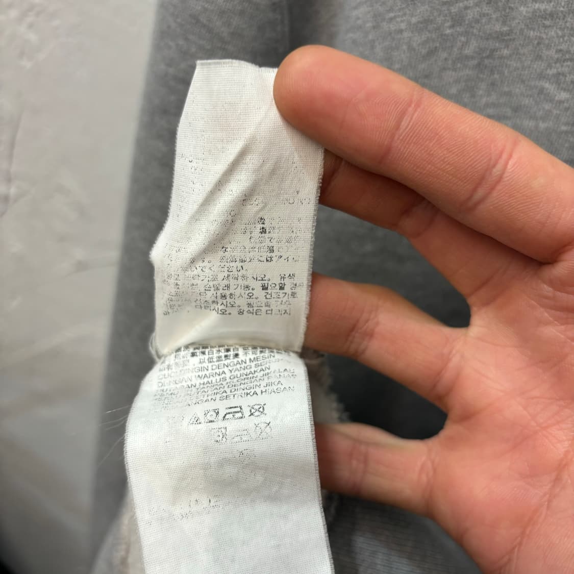 반스 안티 히어로 빅 로고 그레이 후드집업 M 상품이미지9