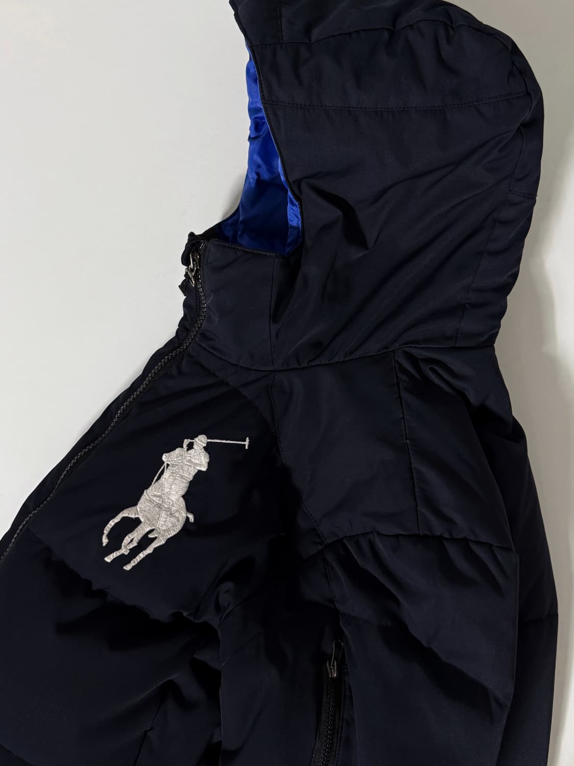 폴로 랄프로렌 루즈핏 빅포니 다운 후드 푸퍼 패딩 상품이미지5