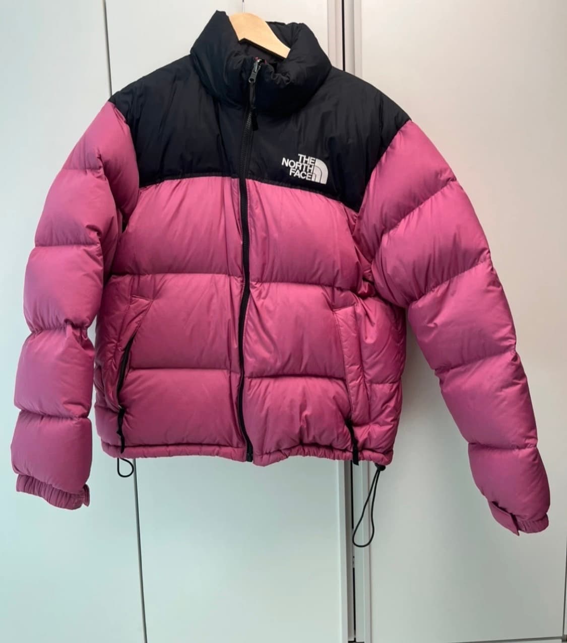 노스페이스 1996 눕시 핑크 패딩 L 상품이미지1