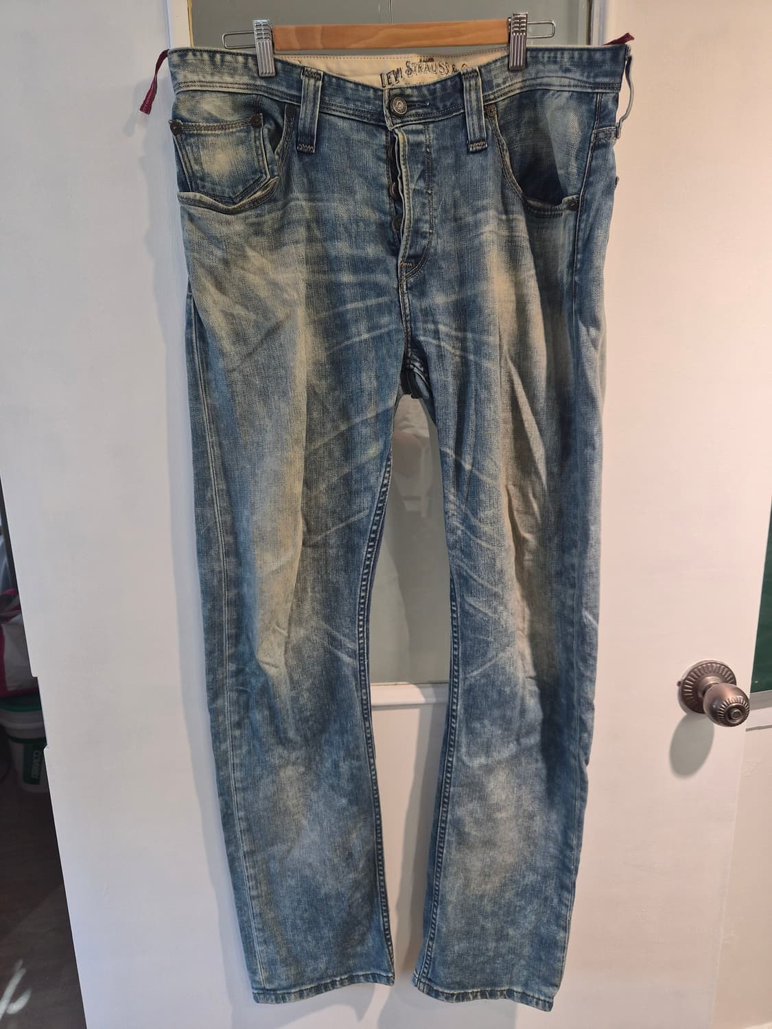 36) 리바이스 504 더티워싱 데님 팝니다 상품이미지1