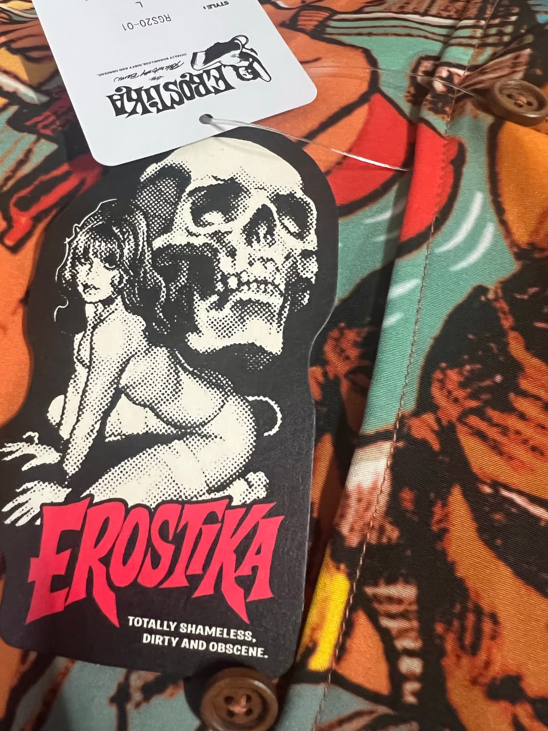 에로스티카 RAW GIRL SUMMER SS 오픈 셔츠 상품이미지6