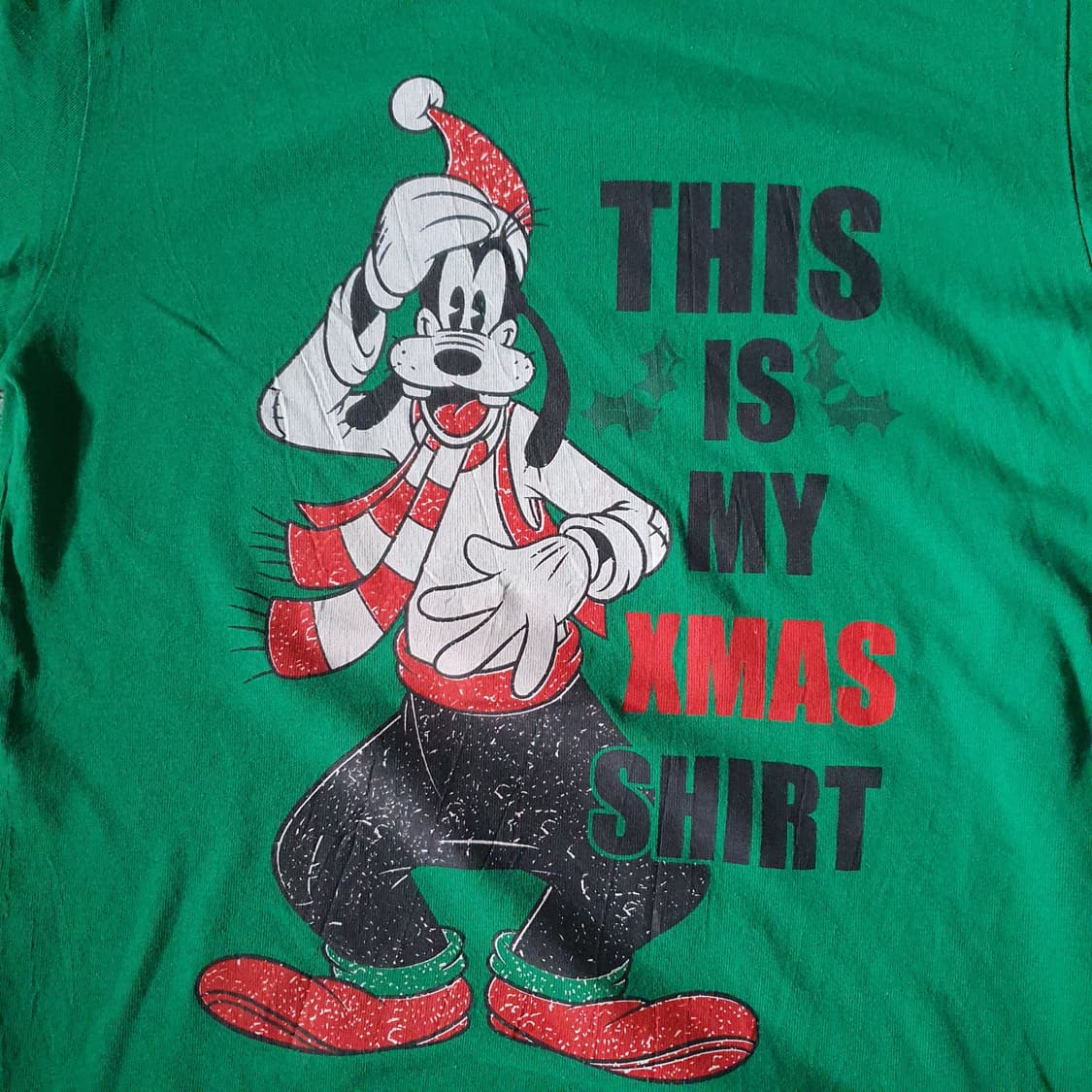 디즈니 크리스마스 구피 티셔츠 no.45 상품이미지3