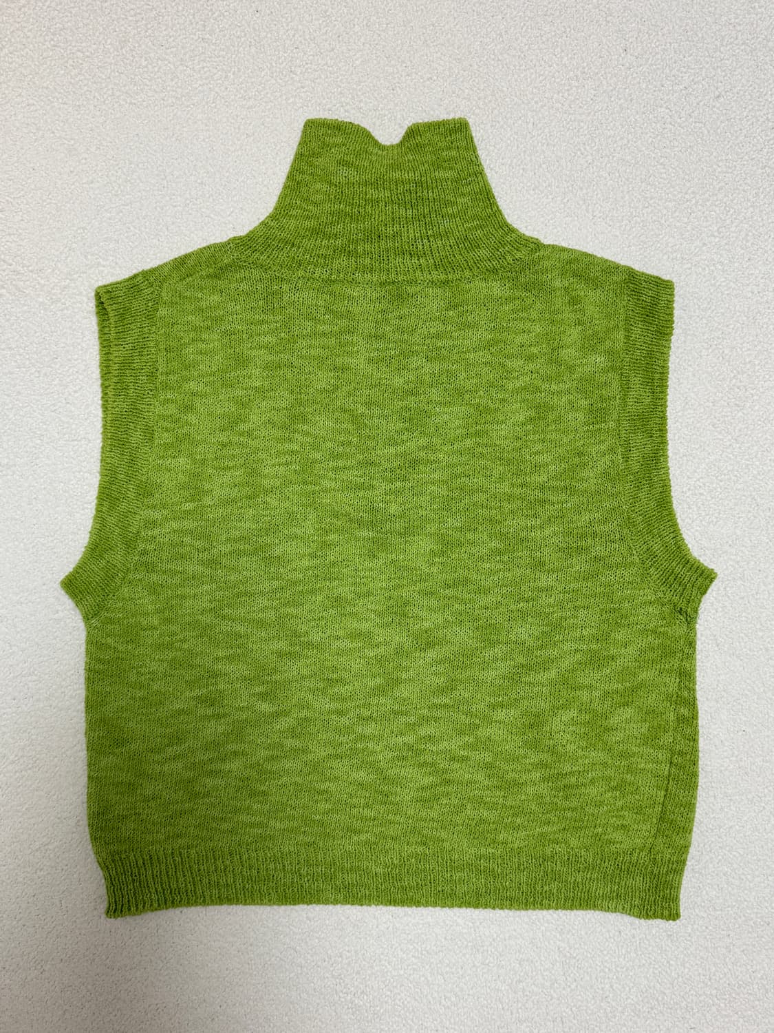 더 오픈 프로덕트 하프집업 니트 베스트 상품이미지4