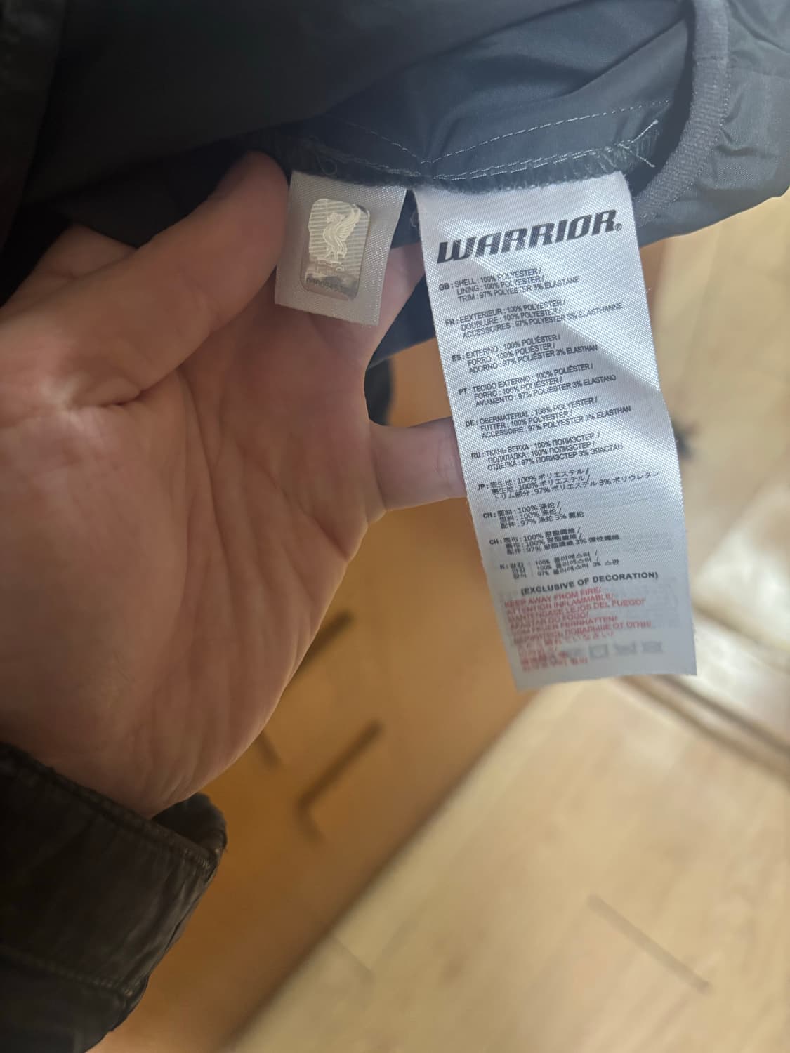 Warrior 리버풀 아노락 바람막이 상품이미지3