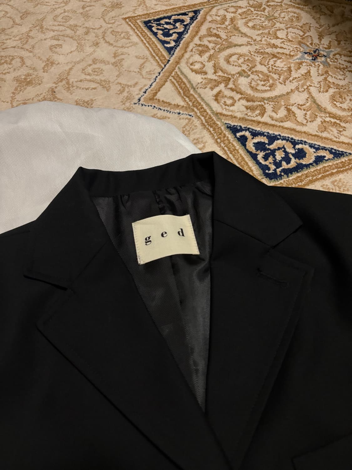 게드 ged 4버튼 자켓 블랙  상품이미지7