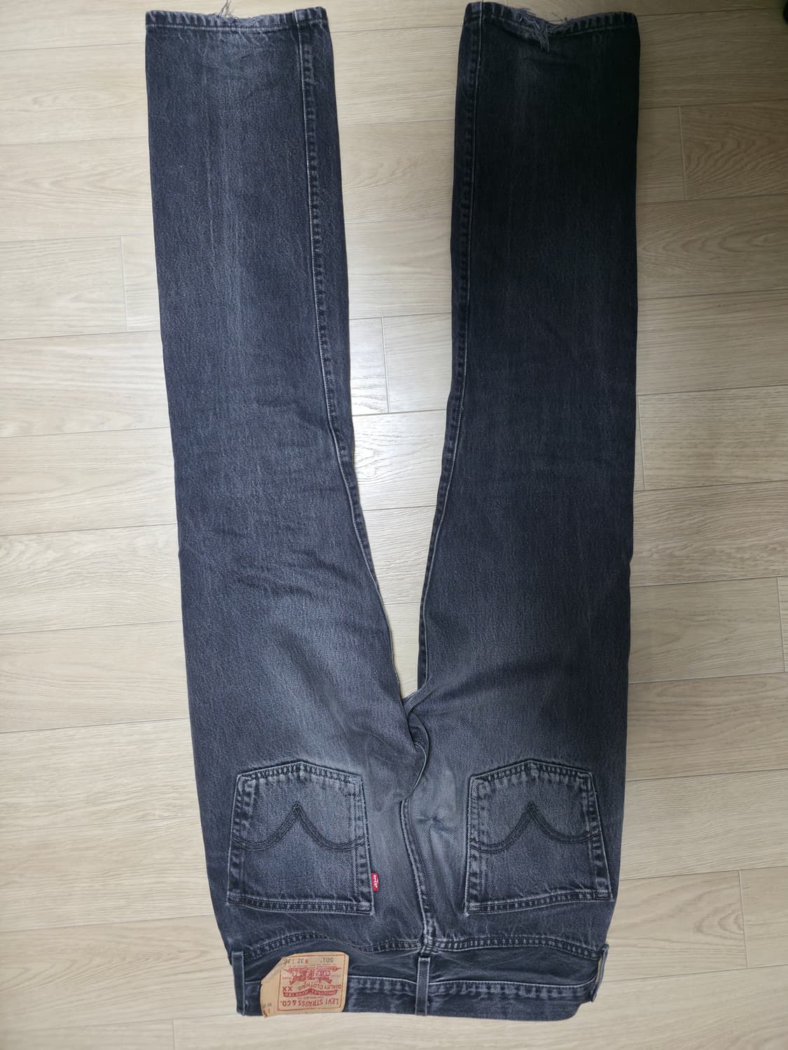 리바이스 501 블랙 32 상품이미지2