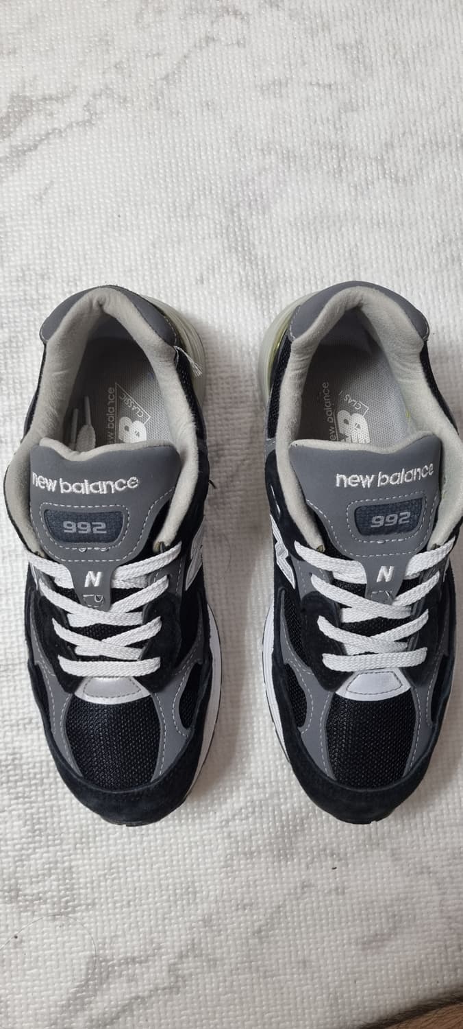 뉴발란스 992 eb 블랙 그레이 230 상품이미지5