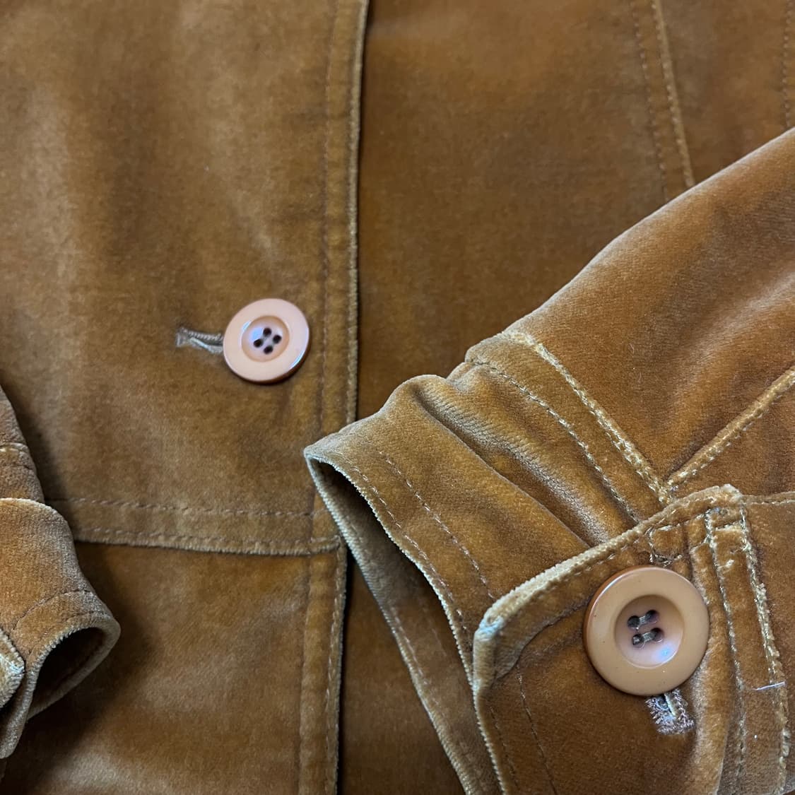 한섬 시스템 여성 버튼 벨벳 자켓 88-98-165 상품이미지6