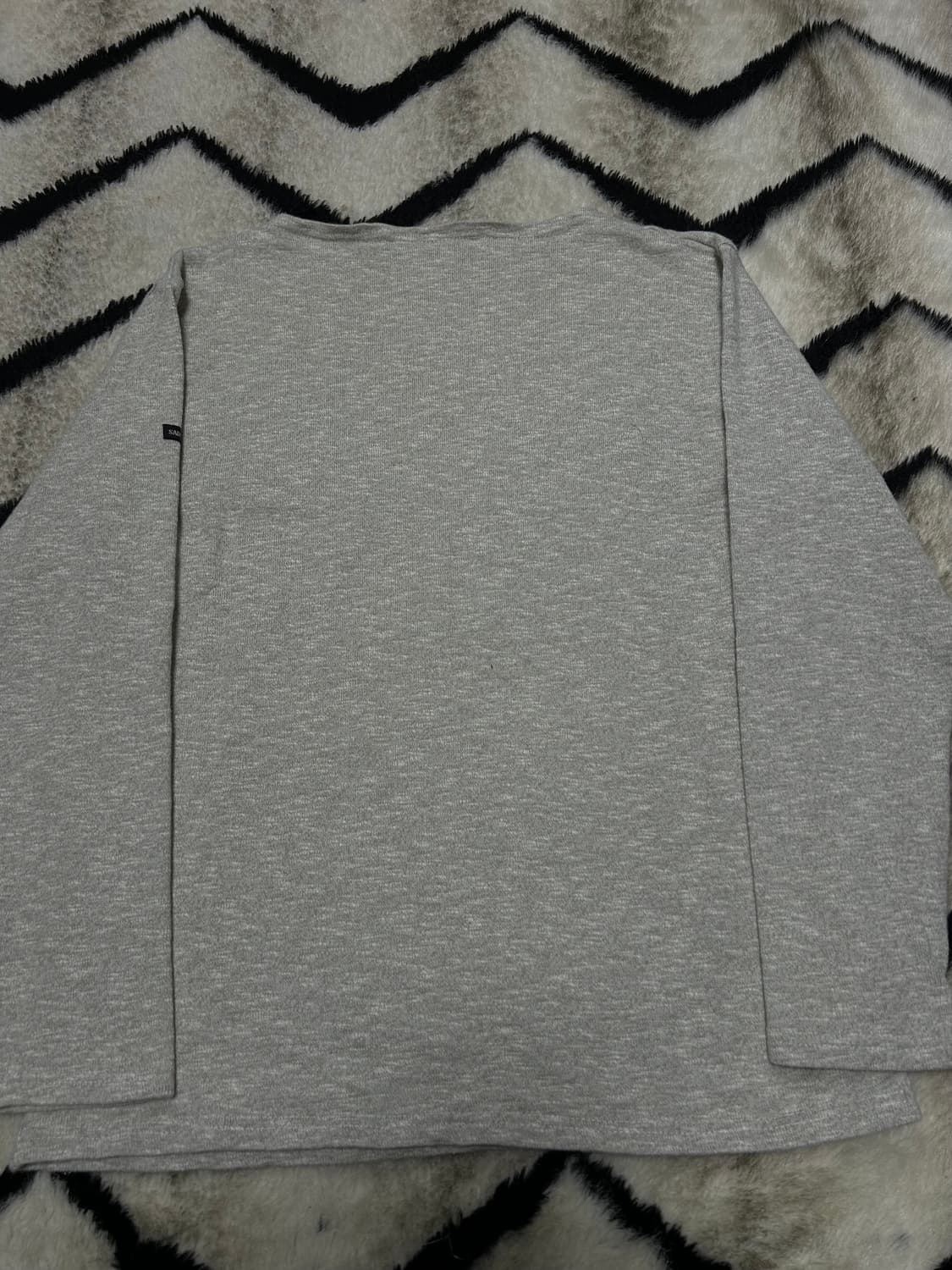 [SM]세인트제임스 보트넥 코튼 긴팔/메란지그레이 상품이미지4