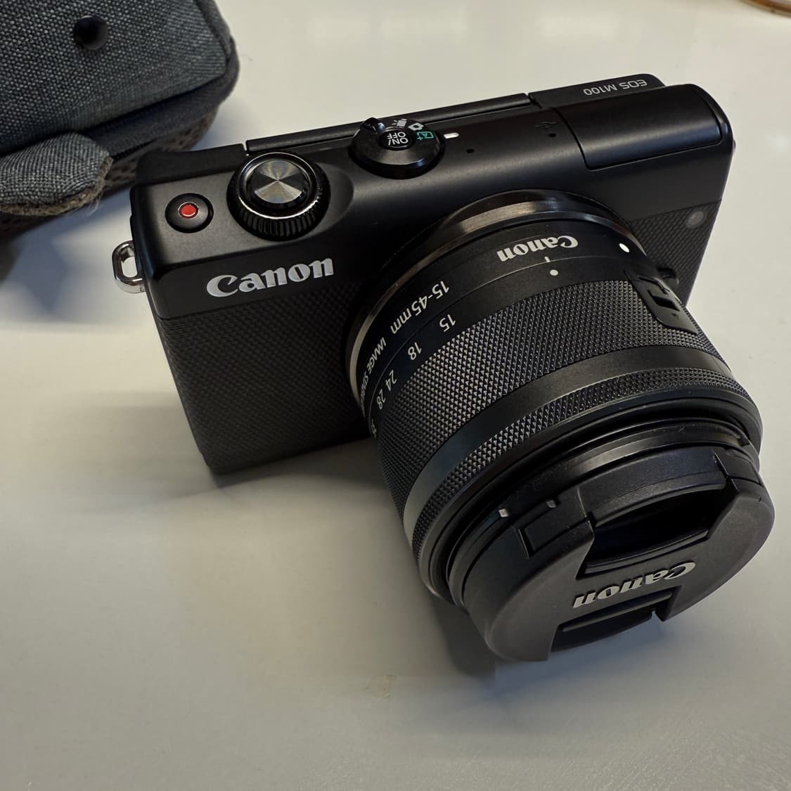 캐논 EOS M100 미러리스 카메라 블랙 (상태좋음) 상품이미지2