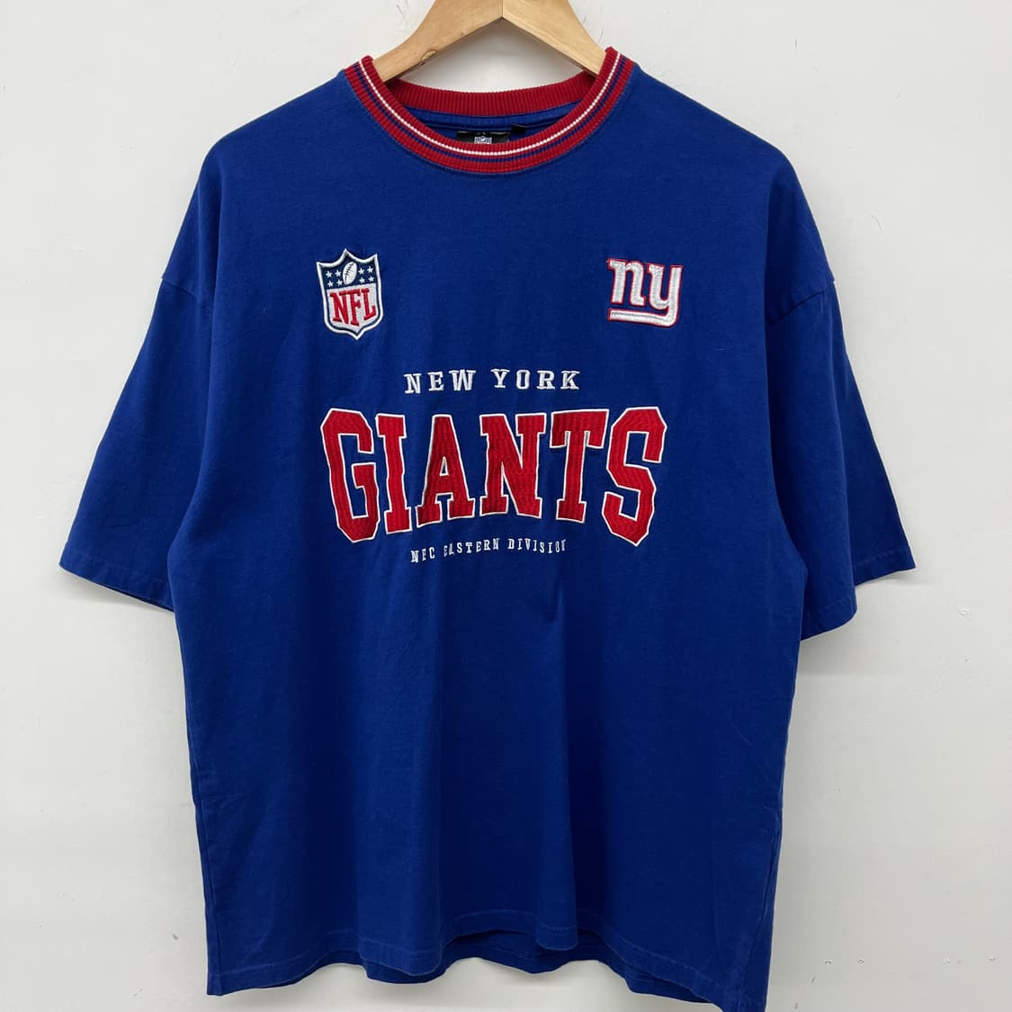 NFL 뉴욕 자이언츠 반팔 티셔츠 블루 남성M 상품이미지2