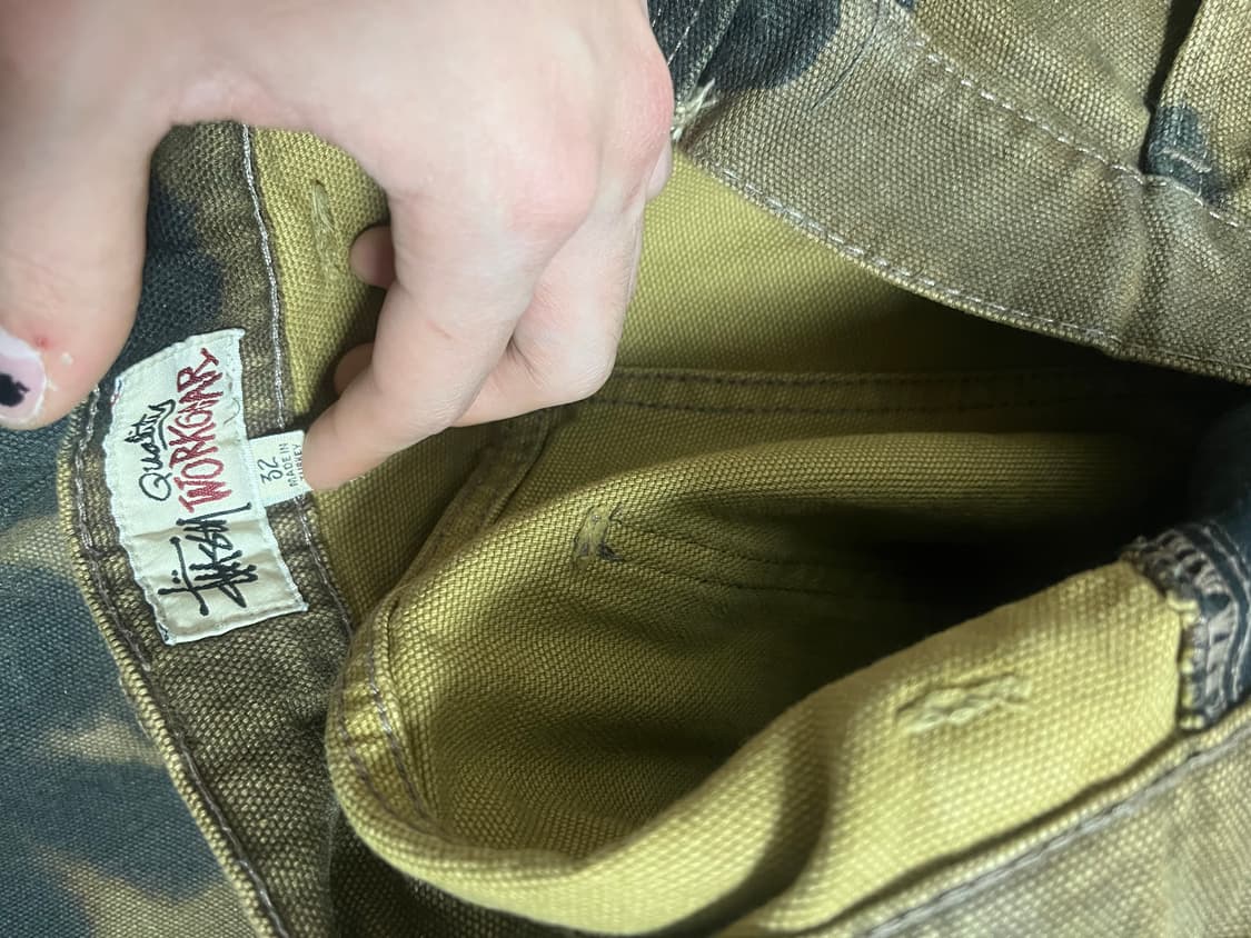 (32) 스투시 플로랄다이 워크팬츠 상품이미지6