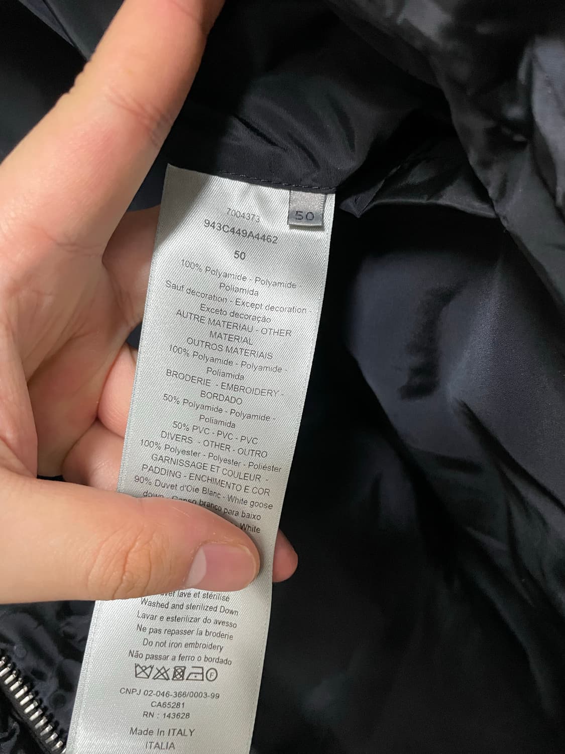 [50] 디올 오블리크 다운 자켓 패딩 상품이미지4