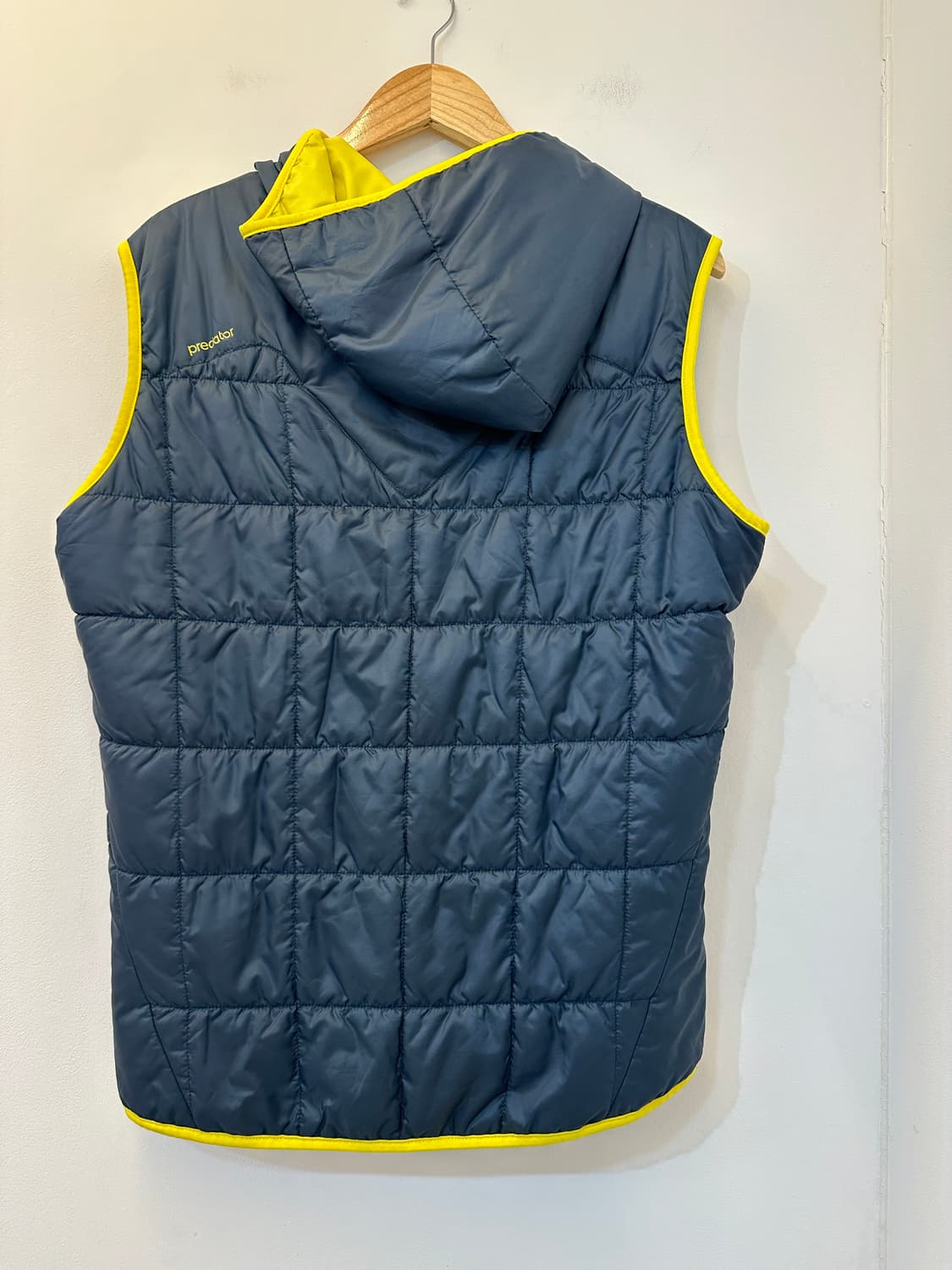 M) 아디다스 재팬 네이비 후드 패딩 조끼 운동복 상품이미지2