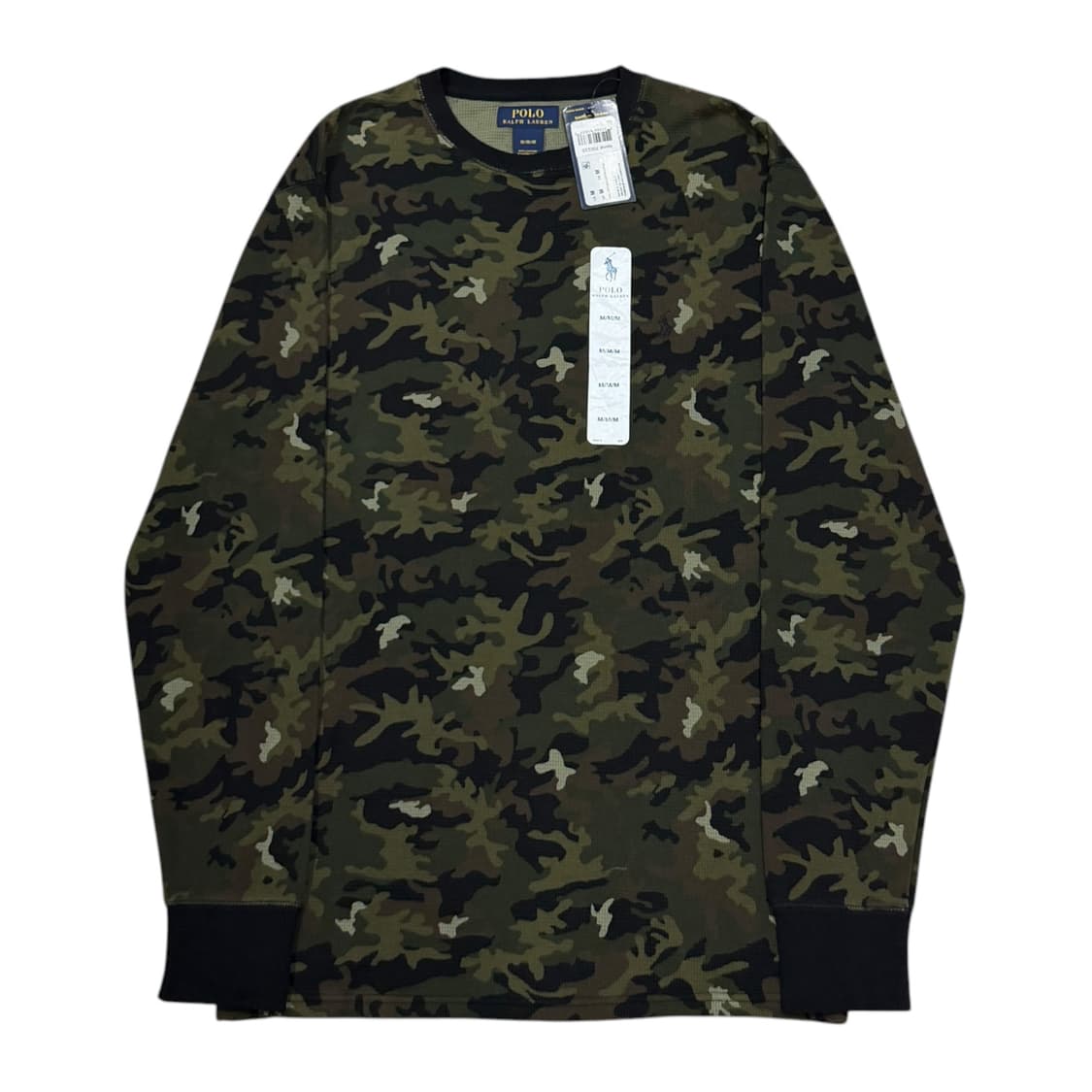 폴로 랄프로렌 카모 와플 롱슬리브 긴팔 M 상품이미지1