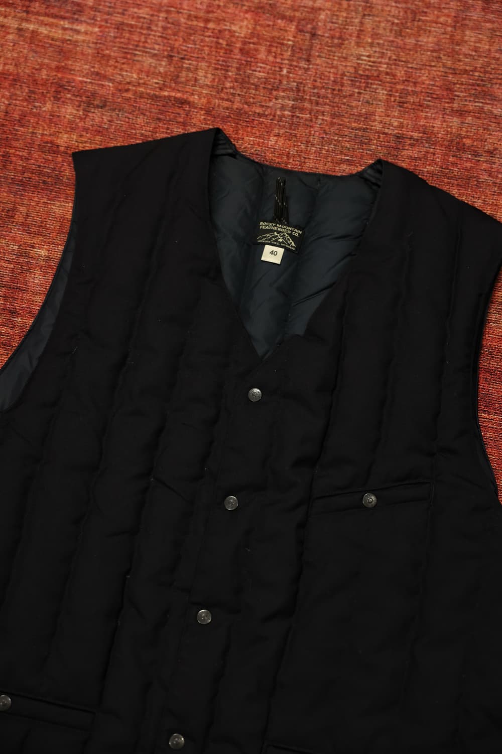 록키마운틴페더베드 울 퀼팅 베스트 판매 상품이미지5