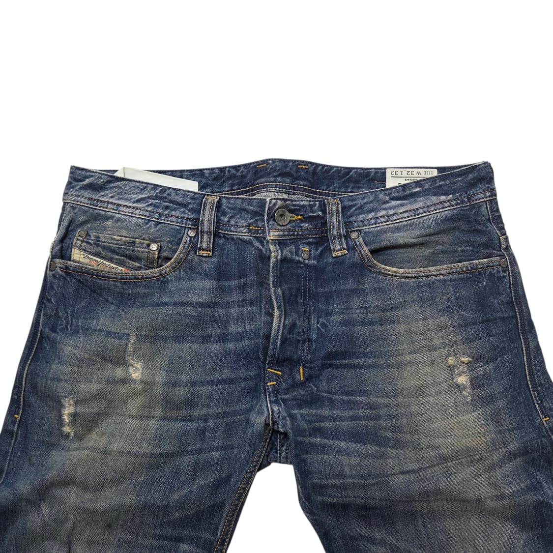 Diesel 디젤 SAFADO 슬림 레귤러핏 스트레이트 데님 팬츠 32  상품이미지3