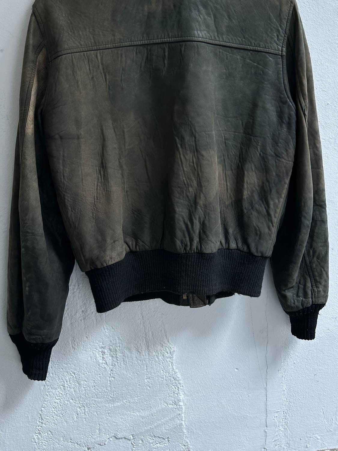 90's USA Made 아비렉스 A2 레더 봄버 자켓 상품이미지8