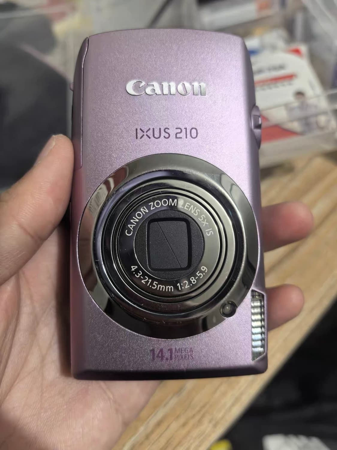 캐논ixus210 핑크 카메라 상품이미지1