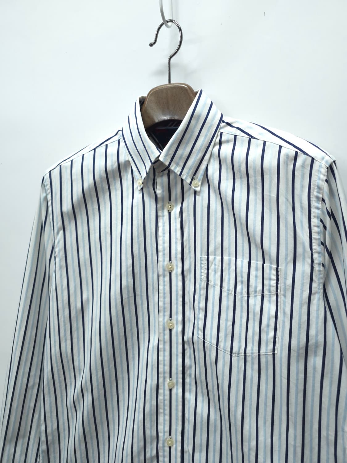 타미힐피거 멀티 스트라이프 버튼다운 셔츠 (100) 상품이미지2