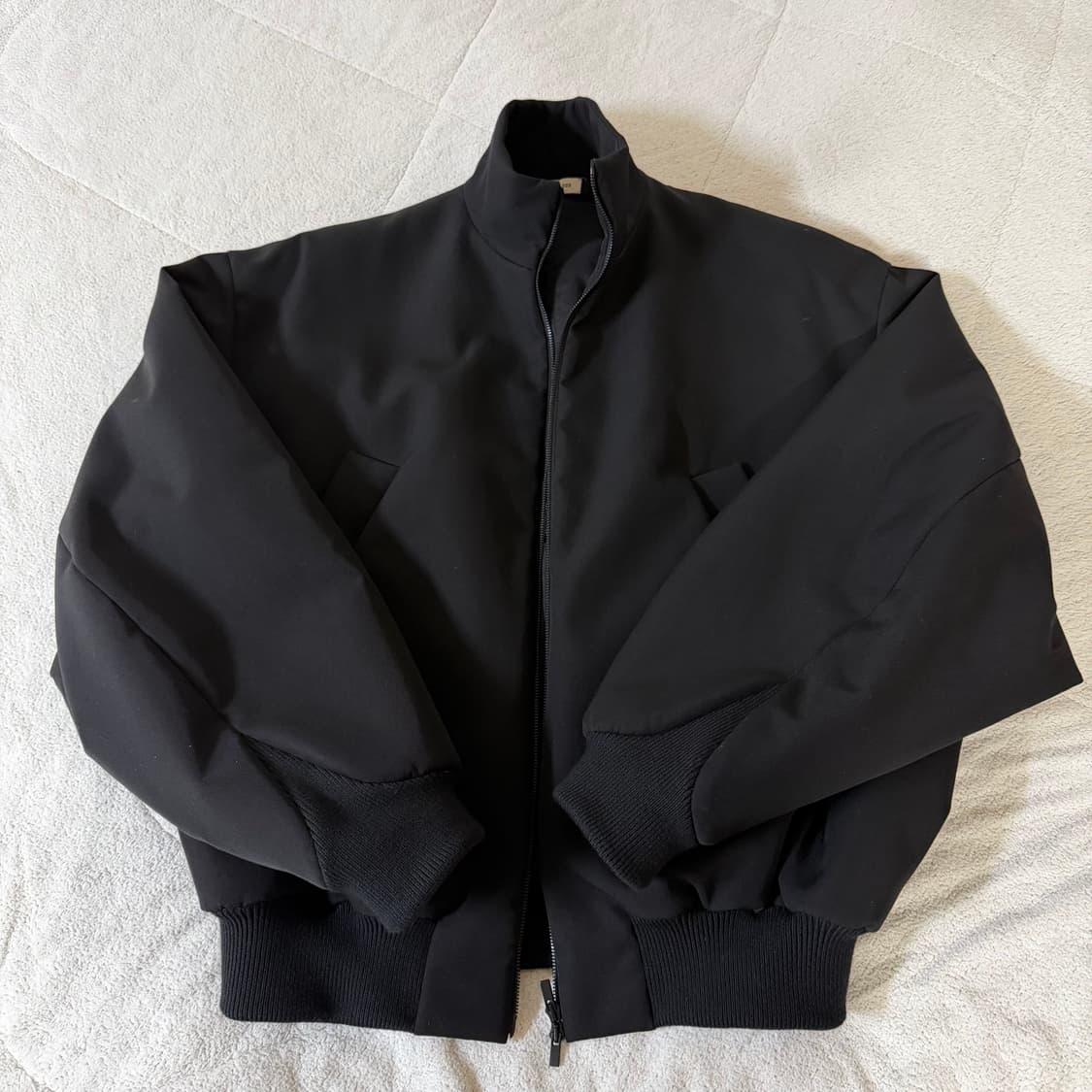 [L] 피어오브갓 8th 헤비 트윌 봄버 블랙 상품이미지1