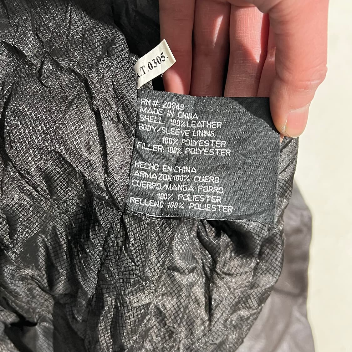 PHASE 레더 자켓 s09192 상품이미지7