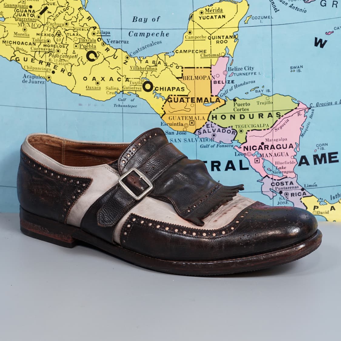 처치스 상하이 빈티지 더비슈즈 상품이미지1