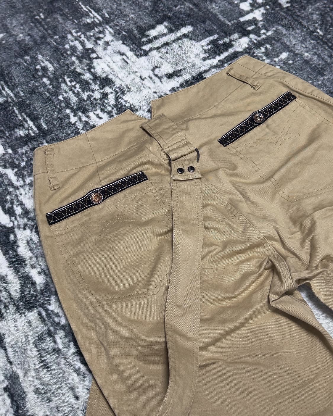 {Unknown} Belted Utility Chino Trousers  상품이미지8