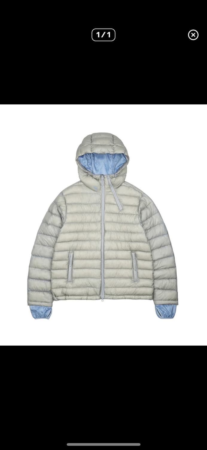 구함) 산산기어 25fw 푸퍼자켓 그레이 상품이미지1