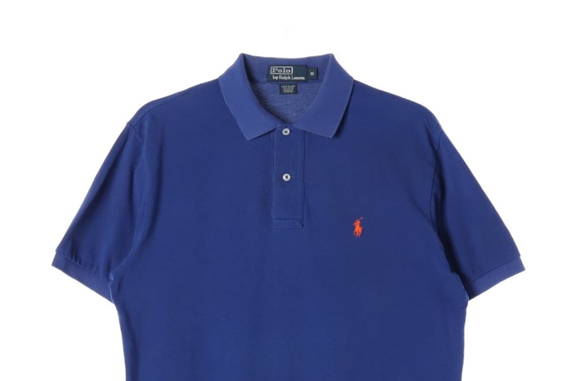 폴로 랄프로렌 오렌지 포니 자수 반팔 카라티 M 상품이미지3