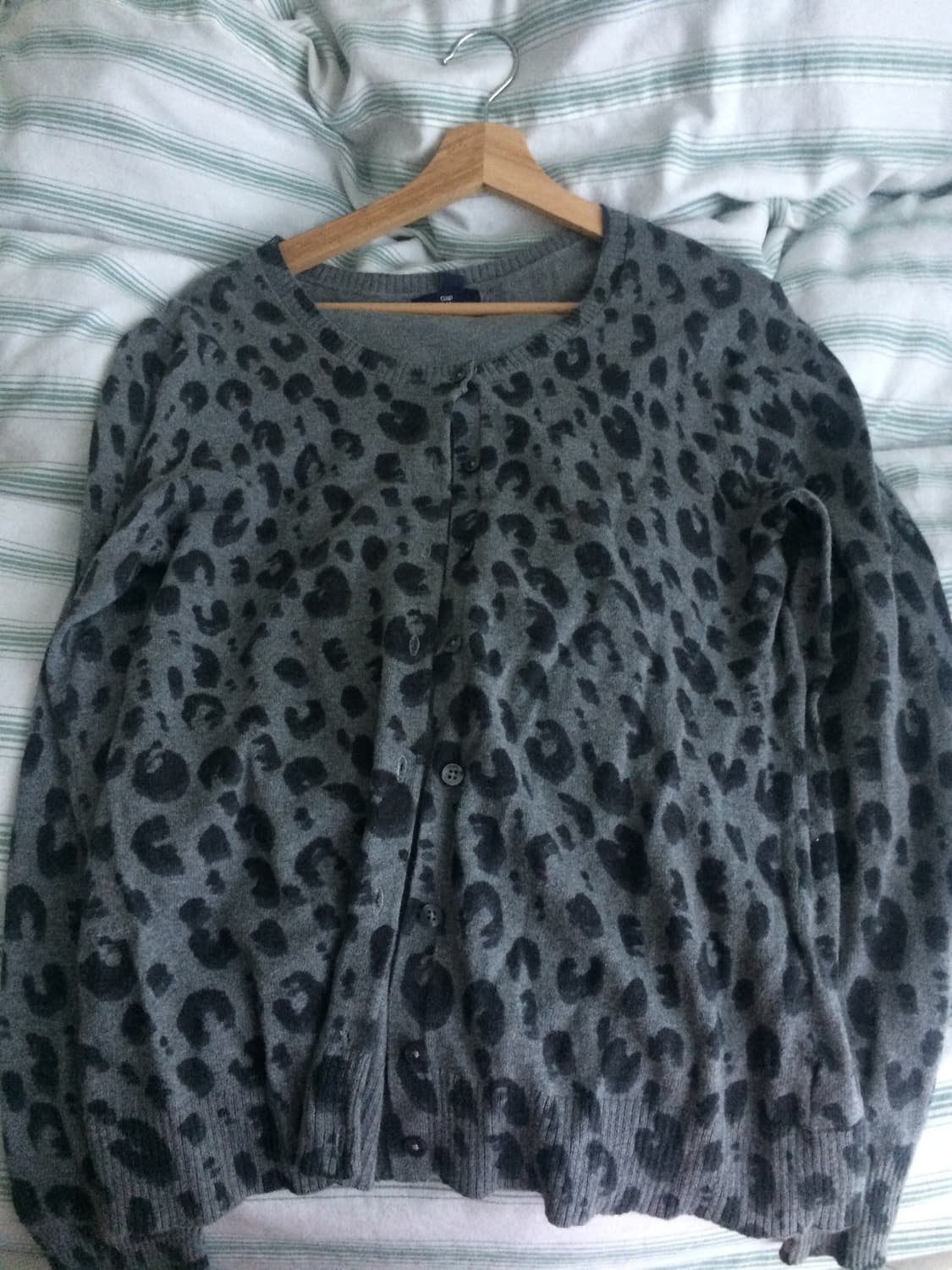 호피 가디건 상품이미지1