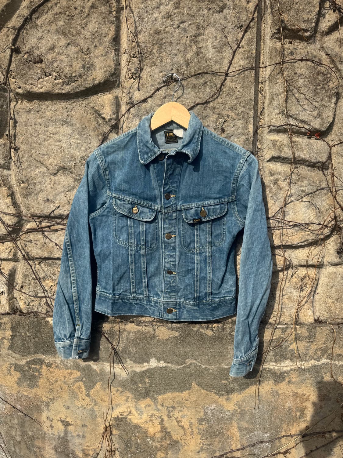 70s lee 빈티지 101-j 여성 데님 트러커 자켓 상품이미지1