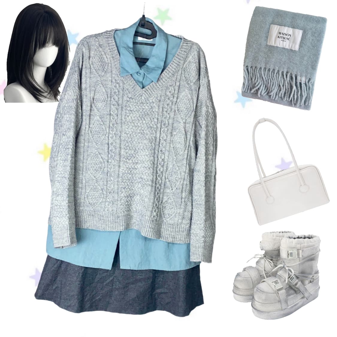 🍒키키의 윈터 앨리스블루 set🍒 상품이미지1