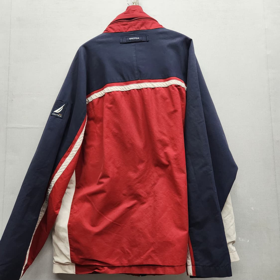 올드스쿨 노티카 배색 바람막이 자켓 XL(3XL) 상품이미지4