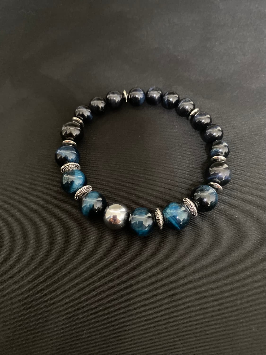 다크 블루 호안석 팔찌 상품이미지1